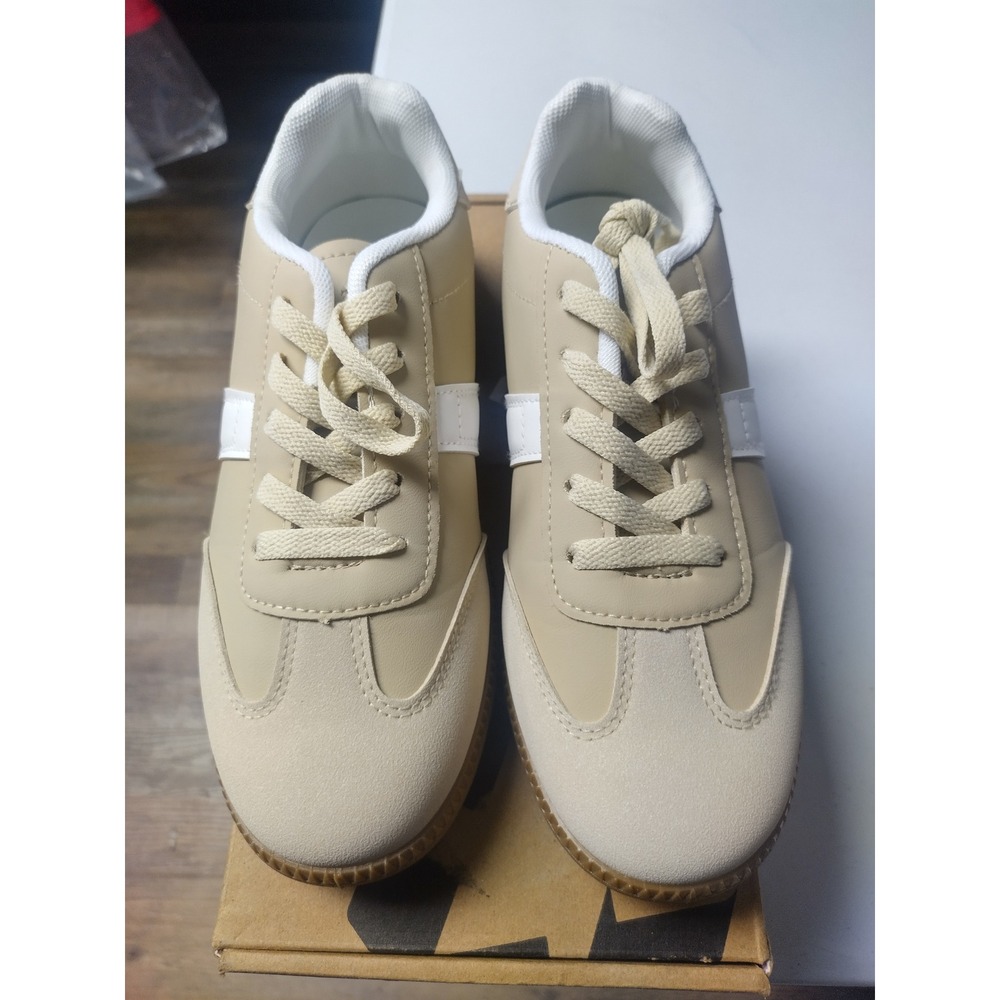 London Rag Crossover Classic Beige Sneakers SH5270 Womens Size 6 US 37 EU